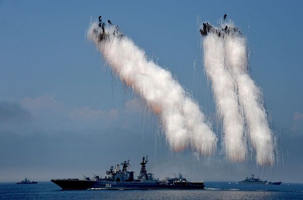 俄罗斯太平洋舰队舰船潜艇 - 俄罗斯卫星通讯社