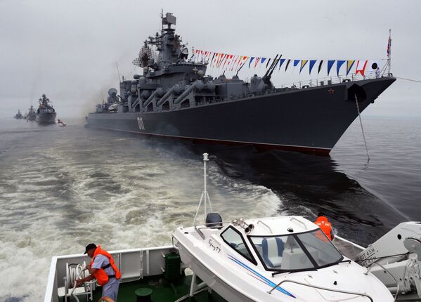 俄罗斯太平洋舰队舰船潜艇 - 俄罗斯卫星通讯社