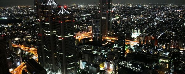 Токио ночью - 俄羅斯衛星通訊社