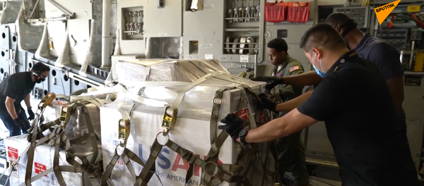 一架载有50台呼吸机的飞机已从美国起飞前往俄罗斯  - 俄罗斯卫星通讯社