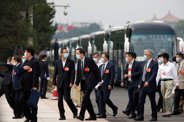 中国全国政协十三届三次会议于21日在北京人民大会堂开幕 - 俄罗斯卫星通讯社