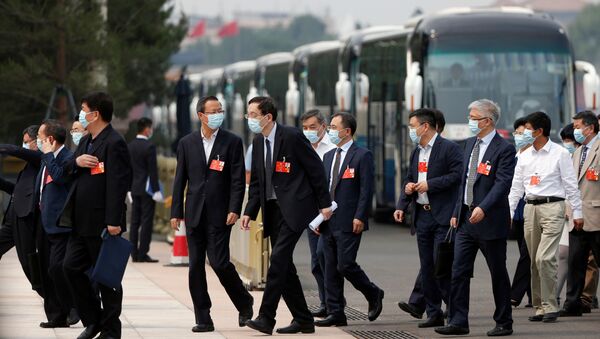 中國全國政協十三屆三次會議於21日在北京人民大會堂開幕 - 俄羅斯衛星通訊社