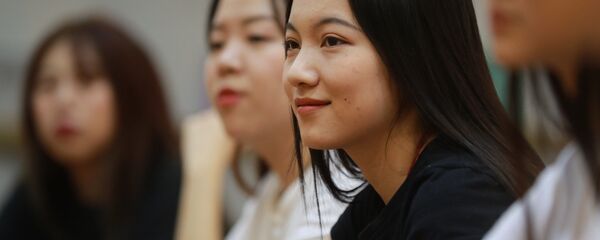 莫斯科大学外国大学生上课中 - 俄罗斯卫星通讯社