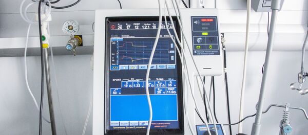 Аппарат искусственной вентиляции легких Аппарат искусственной вентиляции легких - 俄罗斯卫星通讯社