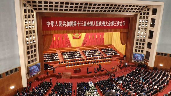 中国十三届全国人大三次会议在京开幕 - 俄罗斯卫星通讯社