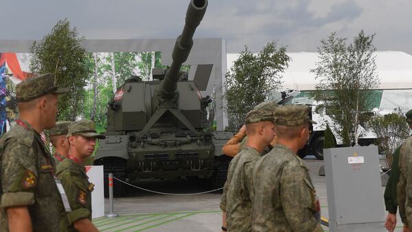 Самоходная артиллерийская установка (САУ) Коалиция-СВ - 俄罗斯卫星通讯社