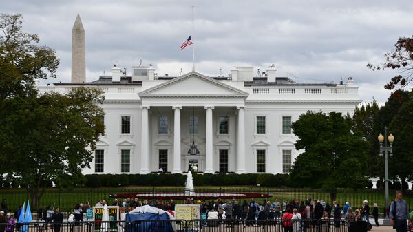 Белый дом в Вашингтоне, официальная резиденция президента США - 俄羅斯衛星通訊社