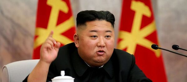 Выступление Ким Чен Ына на заседании Центрального военного комитета ТПК, май 2020 Выступление Ким Чен Ына на заседании Центрального военного комитета ТПК, май 2020 - 俄罗斯卫星通讯社