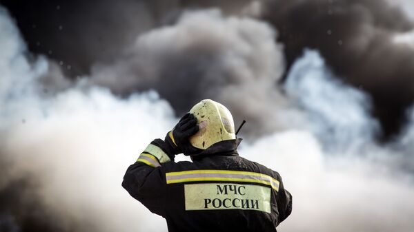行动指挥部：俄克拉斯诺达尔边疆区捷姆留克区油库的大火已被扑灭 - 俄罗斯卫星通讯社