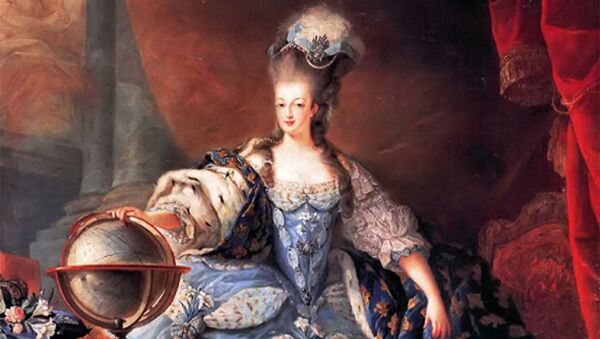 Жан-Батист Готье Даготи. Королева Франции Мария-Антуанетта в коронационном наряде, 1775 - 俄羅斯衛星通訊社