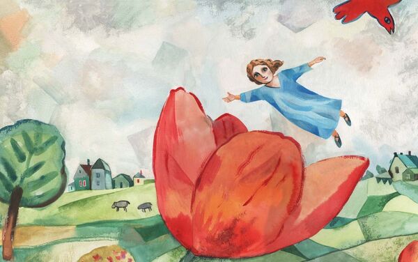 俄罗斯出版社以不同时代艺术家风格描绘童话人物 - 俄罗斯卫星通讯社