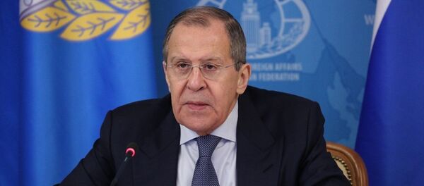 Глава МИД РФ Сергей Лавров - 俄罗斯卫星通讯社
