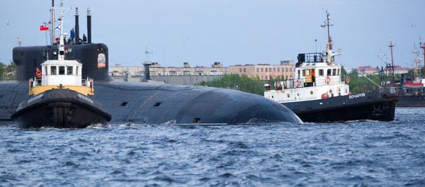 Атомный подводный ракетный крейсер Князь Владимир  - 俄羅斯衛星通訊社