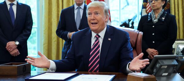 Президент США Дональд Трамп - 俄罗斯卫星通讯社