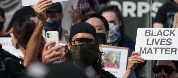 Протесты в Нью-Йорке  - 俄羅斯衛星通訊社