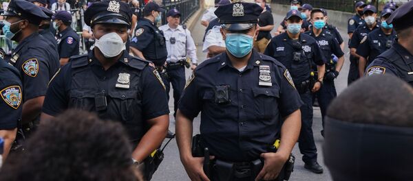 Протесты в Нью-Йорке - 俄羅斯衛星通訊社