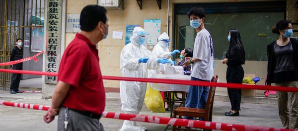 Тестирование на коронавирус в Ухане - 俄罗斯卫星通讯社
