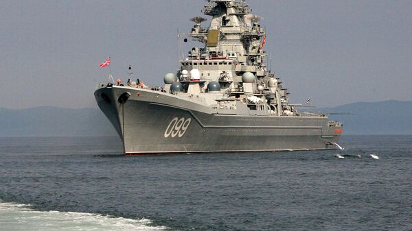 北方舰队“彼得大帝”号重型核动力导弹巡洋舰 - 俄罗斯卫星通讯社