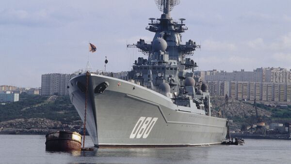 “納希莫夫海軍上將”重型核動力巡洋艦  - 俄羅斯衛星通訊社