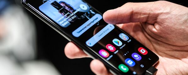 Презентация нового смартфона Samsung Galaxy S20 Ultra в Москве - 俄羅斯衛星通訊社
