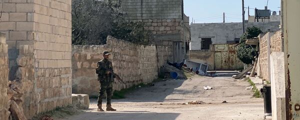 Район освобожденного от боевиков города Серакиб в Сирии - 俄羅斯衛星通訊社