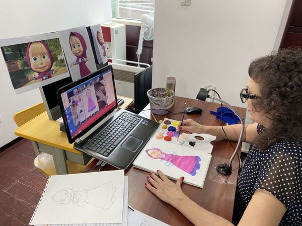 北京俄文化中心为庆祝国际儿童节举办绘画课、舞蹈比赛以照片展 - 俄罗斯卫星通讯社