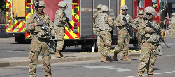 Протесты в Миннеаполисе Протесты в Миннеаполисе - 俄罗斯卫星通讯社