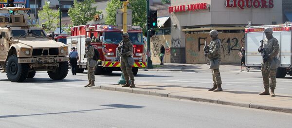 Протесты в Миннеаполисе  - 俄罗斯卫星通讯社
