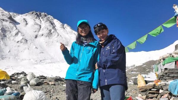 蔡艳娟成功登顶“世界之巅”成为首位登上珠峰的宁夏女性 - 俄罗斯卫星通讯社