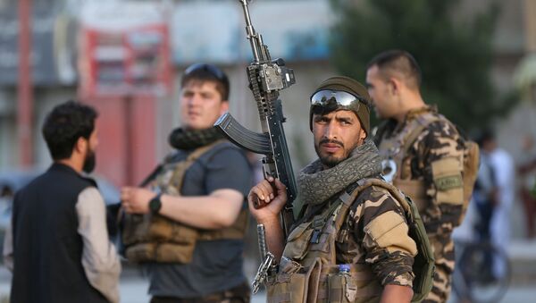 Афганские силы безопасности. Кабул. Афганистан - 俄罗斯卫星通讯社