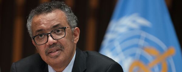 Генеральный директор Всемирной организации здравоохранения Тедрос Адханом Гебрейесус - 俄羅斯衛星通訊社