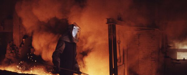 Металлургический завод в Пекине Металлургический завод в Пекине - 俄罗斯卫星通讯社