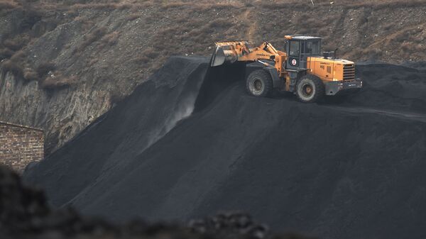 Добыча угля в Китае - 俄罗斯卫星通讯社
