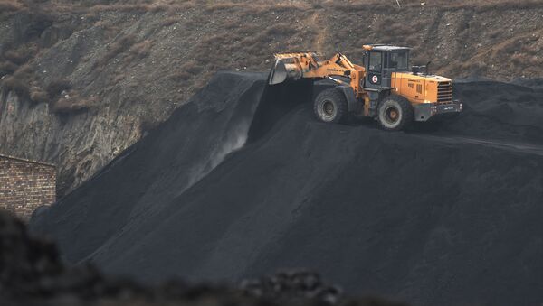 Добыча угля в Китае - 俄羅斯衛星通訊社