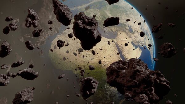 Летящие к Земле астероиды - 俄羅斯衛星通訊社