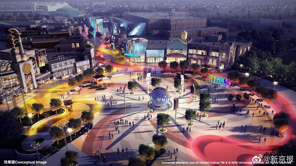 北京环球度假区城市大道细节首次发布 北京环球度假区城市大道细节首次发布 - 俄罗斯卫星通讯社