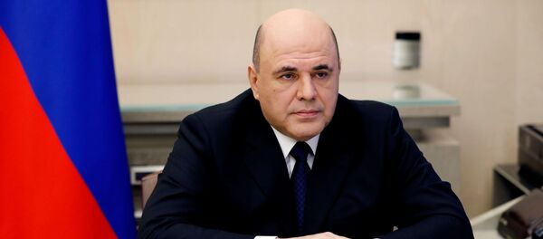 3 июня 2020. Председатель правительства РФ Михаил Мишустин проводит заседание президиума Координационного совета при правительстве РФ по борьбе с распространением новой коронавирусной инфекции на территории России в режиме видеоконференции. - 俄罗斯卫星通讯社