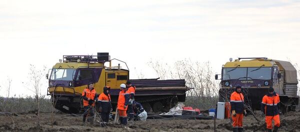 разлив нефти - 俄罗斯卫星通讯社