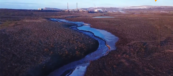 俄罗斯诺里尔斯克热电厂发生柴油泄漏事故 俄罗斯诺里尔斯克热电厂发生柴油泄漏事故 - 俄罗斯卫星通讯社