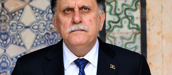 Премьер-министр Правительства национального единства Ливии Файез Сарадж  - 俄羅斯衛星通訊社