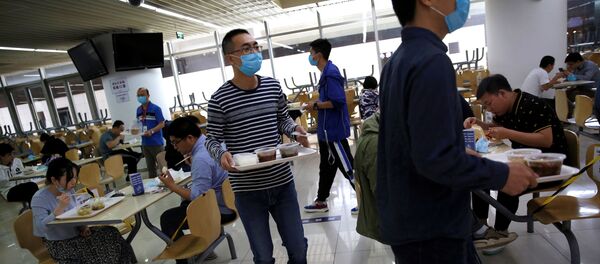 Столовая в Китае - 俄罗斯卫星通讯社