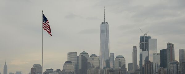 Вид на Манхэттен в Нью-Йорке - 俄罗斯卫星通讯社