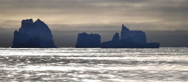 Айсберги у побережья Антарктиды  - 俄羅斯衛星通訊社