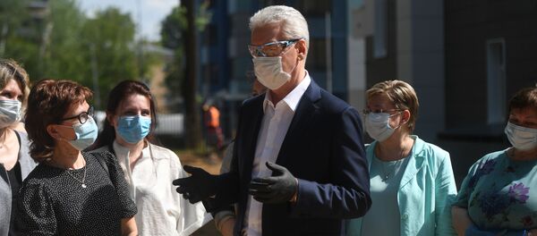  Мэр Москвы Сергей Собянин  - 俄羅斯衛星通訊社