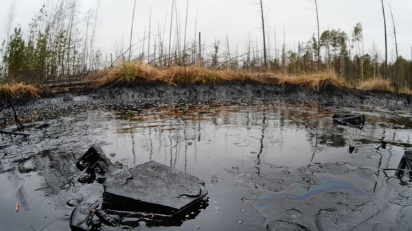 Разливы нефти  - 俄罗斯卫星通讯社