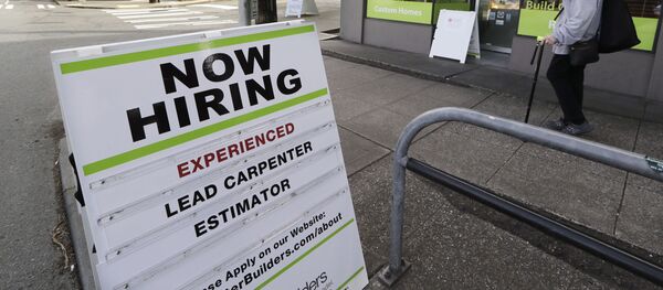 Безработица в США - 俄罗斯卫星通讯社