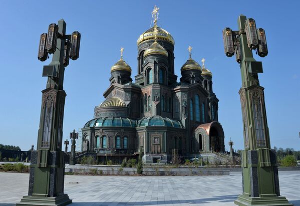 爱国者公园俄军主教堂  - 俄罗斯卫星通讯社