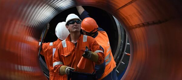 Строительство Северного потока -2 Строительство Северного потока -2 - 俄罗斯卫星通讯社