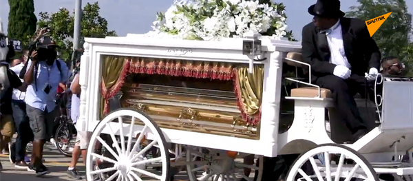 В Хьюстоне прошли похороны Джорджа Флойда - 俄羅斯衛星通訊社