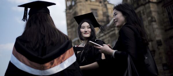 Китайские выпускники Университета Сиднея Бизнес Скул. Австралия - 俄罗斯卫星通讯社